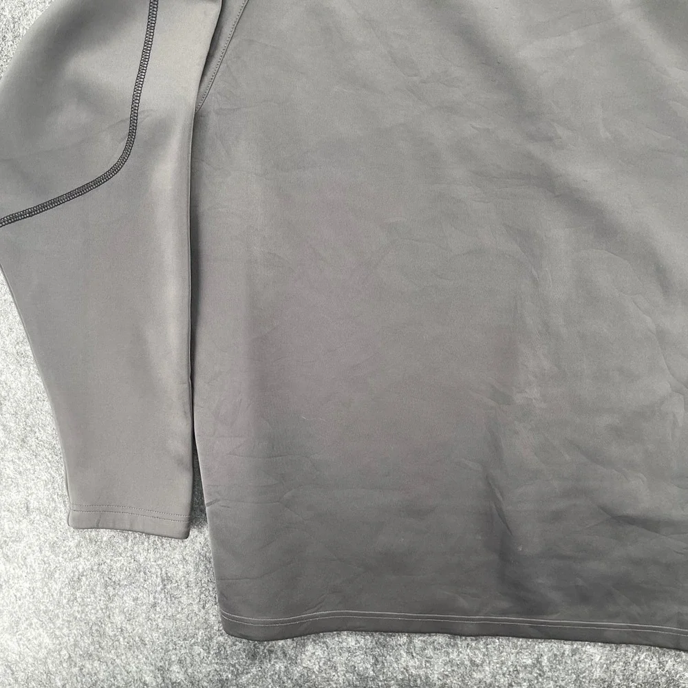 Sun Mountain Pullover Mens 2XL ThermalFlex 1/4 Zip Golf Gray Silverado Logo
